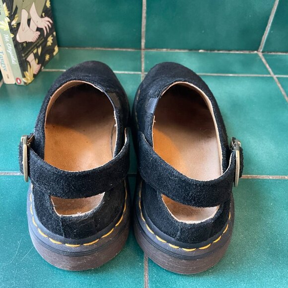 Dr. Martens Suede Slingback Mule - Picture 3 of 7